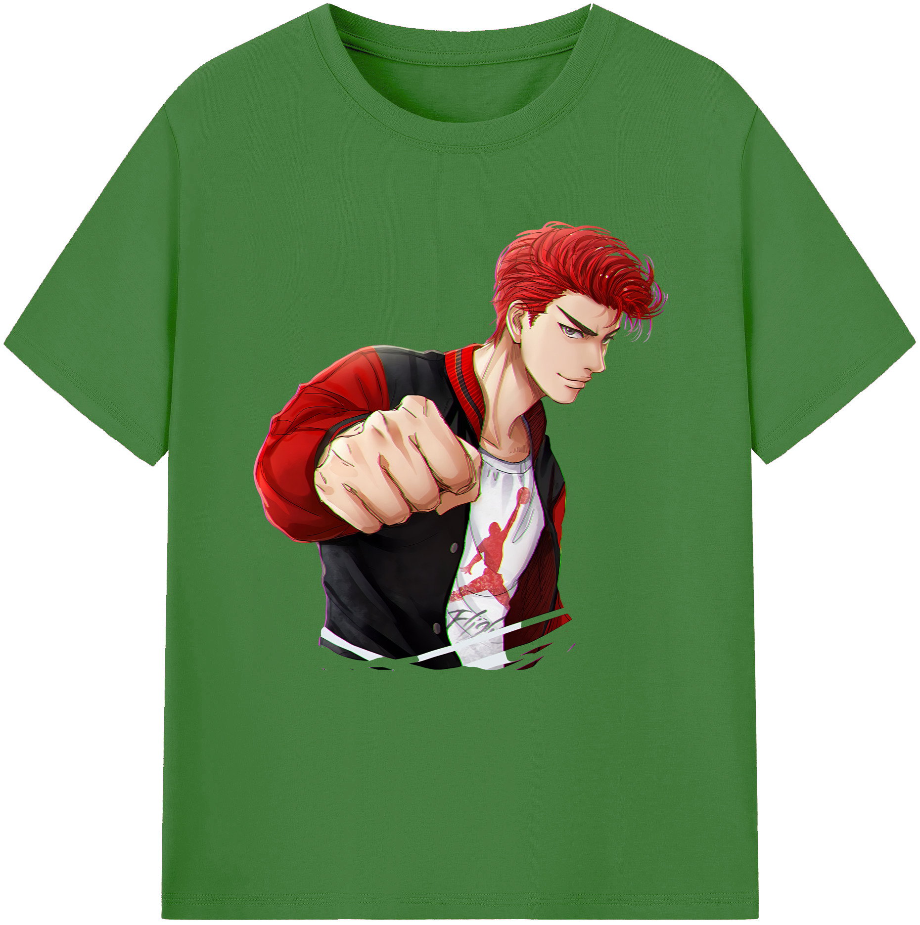 （画像用） SLAM DUNK／スラムダンク レディースカジュアルプリントTシャツ（綿100％）